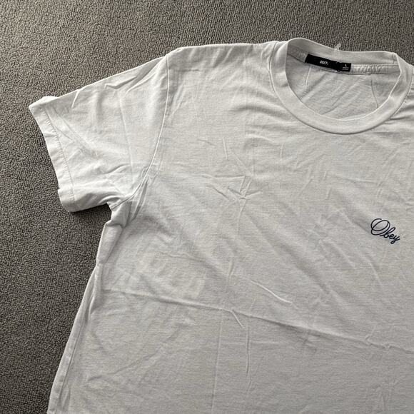 Obey Propaganda Shirt Adult Large Short Sleeve Streetwear Casual Active Men's - Picture 2 of 14